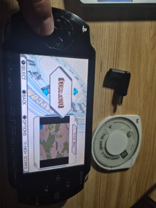 PSP 1004 Fat Negra Funcional con UMD