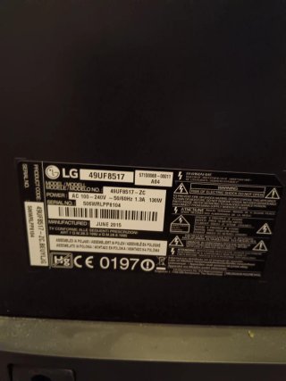 Smart TV 4K LG 49 pulgadas
