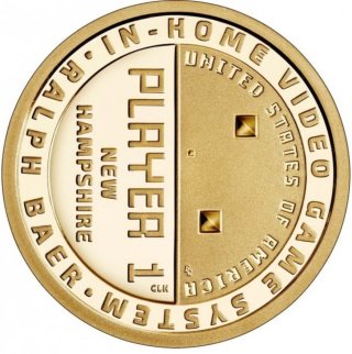 Moneda Dólar Ralph Baer Videojuegos