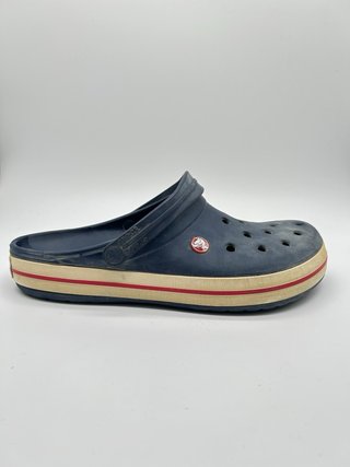 Ciabatte Crocs Crocband Blu e Rosse Tg 45