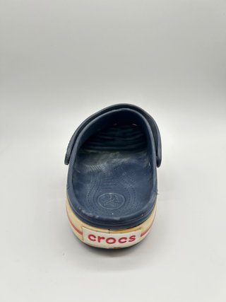 Ciabatte Crocs Crocband Blu e Rosse Tg 45