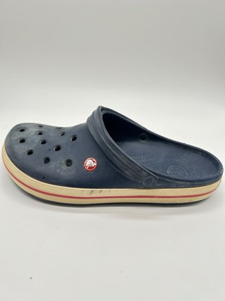 Ciabatte Crocs Crocband Blu e Rosse Tg 45