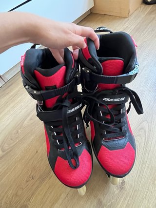 Patines en línea Powerslide Talla 45 Rojos