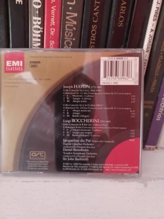 CD Haydn Boccherini Conciertos Cello Du Pré