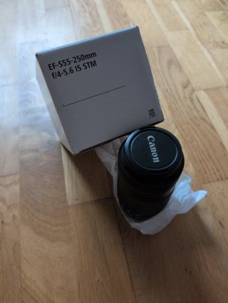 Objetivo EF- S55-250mm IS STM
