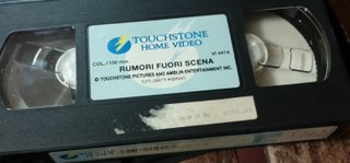 VHS "RUMORI FUORI SCENA" EX NOLO