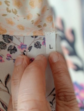 Vestaglia Kimono Cotone Floreale