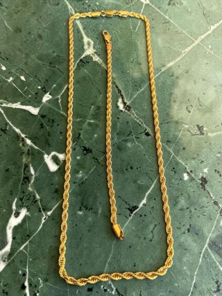 Cadena Oro 18k Y pulsera a conjunto