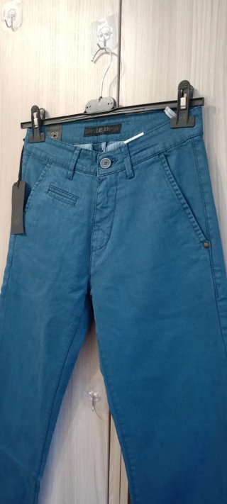 Pantaloni Chino Liu Jo Uomo Tg 42 Ottanio