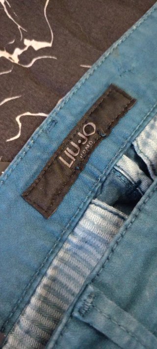 Pantaloni Chino Liu Jo Uomo Tg 42 Ottanio