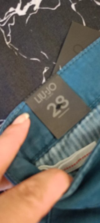 Pantaloni Chino Liu Jo Uomo Tg 42 Ottanio