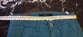 Pantaloni Chino Liu Jo Uomo Tg 42 Ottanio