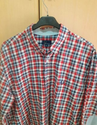 Camisa Fred Perry cuadros XL