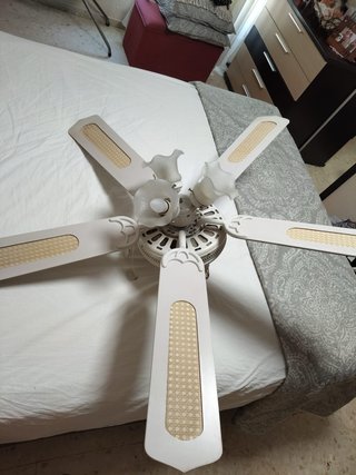 Ventilador de techo, 5 aspas.