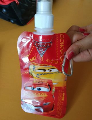 Zaino Cars + Borraccia Lightning McQueen