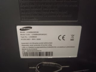 Televisor Samsung 40 " para piezas