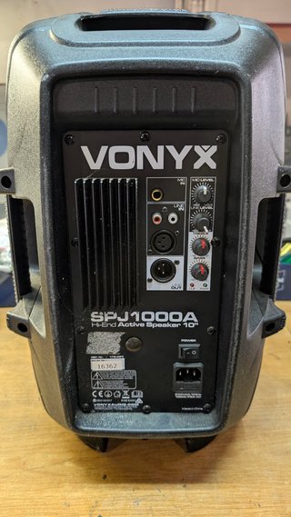 2x Vonyx SPJ-1000A Bafles Autoamplificados
