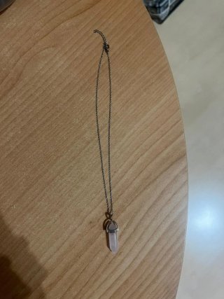 Collana Quarzo Rosa Nuova