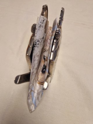 Servilletero con forma de tetera Silver Plated
