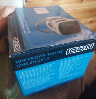 Mini Proyector Cine en Casa ICON Blanco