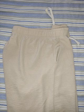 Pantalón Verano Unisex Beige Talla Única
