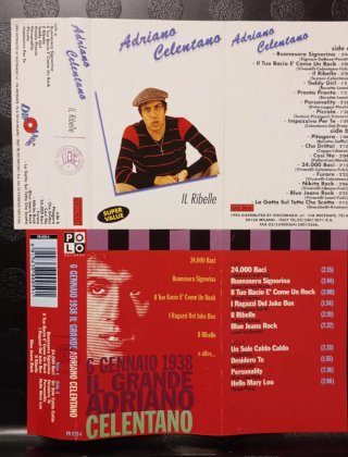 4 Musicassette Adriano Celentano