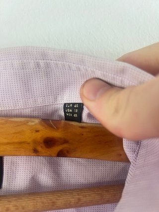 Camisa Massimo Dutti Manga Larga Tessuto Italiano