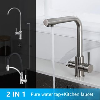Ibergrif grifo cocina 3 vías M22109A