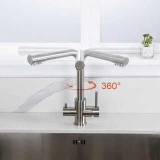 Ibergrif grifo cocina 3 vías M22109A