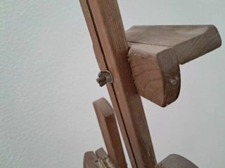 CABALLETE de MADERA. TRÍPODE FOTOS CARTEL LIENZOS