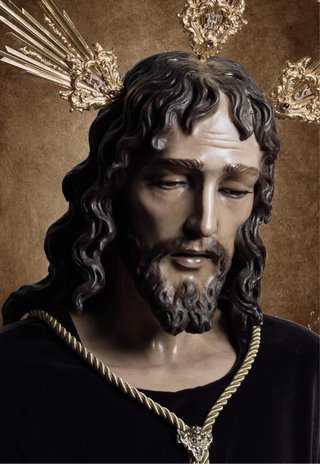 Cristo de tamaño natural.