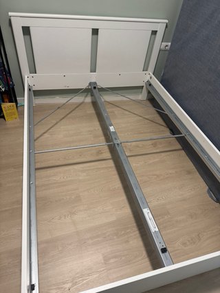 Estructura Cama IKEA Blanca 140x200