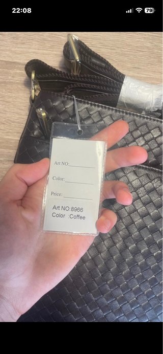 Borsa tracolla vera pelle uomo nera