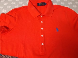 Polo Ralph Lauren Rossa Tg. L