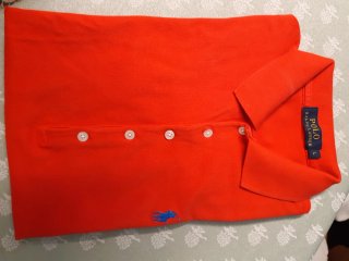 Polo Ralph Lauren Rossa Tg. L