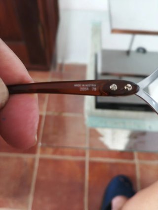 Gafas Christian Dior Mariposa Marrón/Plata