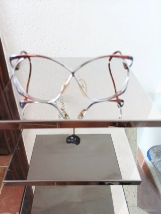Gafas Christian Dior Mariposa Marrón/Plata