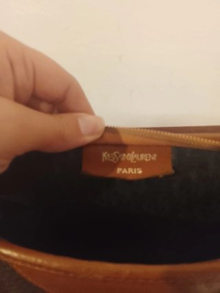 Borsa Yves Saint Laurent marrone