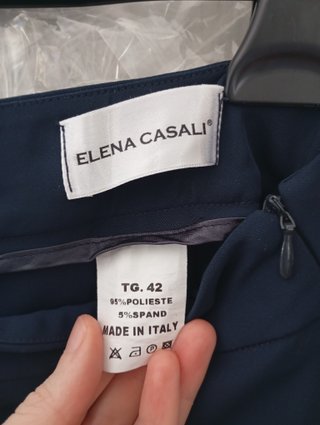 Pantaloni eleganti Elena Casali tg 42