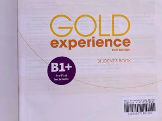 GOLD EXPERIENCE 2ED B1+ STUDENT'S BOOK & INTERA...