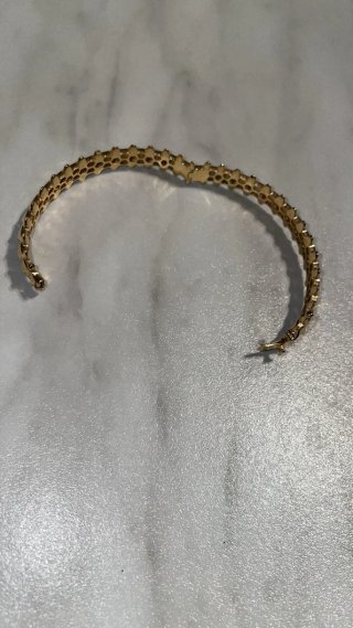 Pulsera de oro de 18 quilates