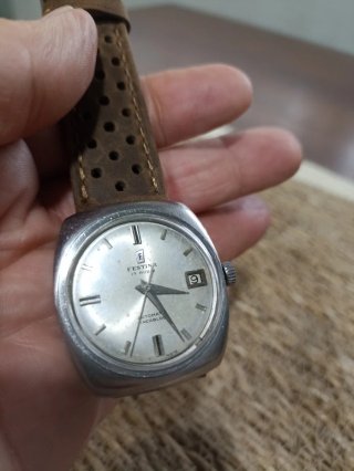 Reloj Festina Automático Vintage 17 Rubis