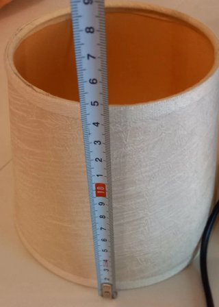 Lampada da tavolo vintage pietra e legno