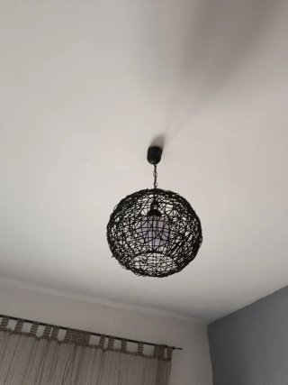 Lámpara de techo colgante diseño esférico
