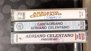 3 Musicassette Adriano Celentano