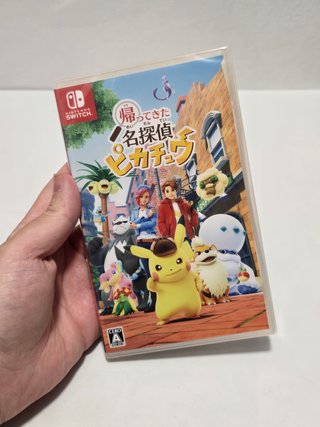 PRECINTADO Detective Pikachu El Regreso - Switch