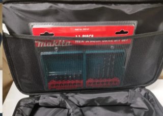 2 maletines tela Bosch + set makita