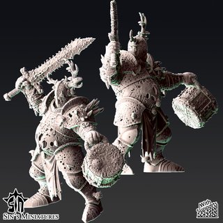 Guerreros del Caos de la Espada Podrida · miniatur