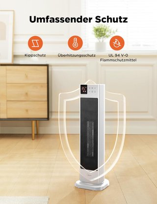 MIDEA calefactor portátil baño bajo consumo