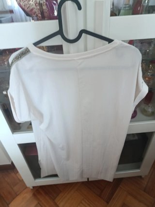 Camiseta Stradivarius Beige Talla XS